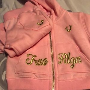 True religion sweatsuits (infant)
